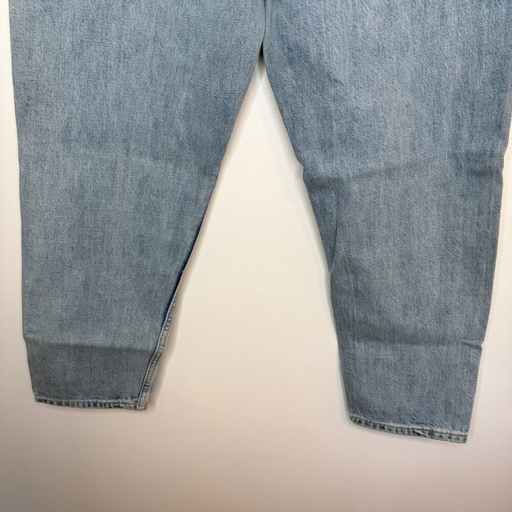 GAP 90s High Rise Mom Jeans In Light Wash Size 30 New - Picture 11 of 14